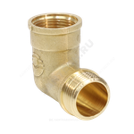 Угольник латунь переходной Ду 15 (1/2") ВР/НР VALFEX VF.092.L.012