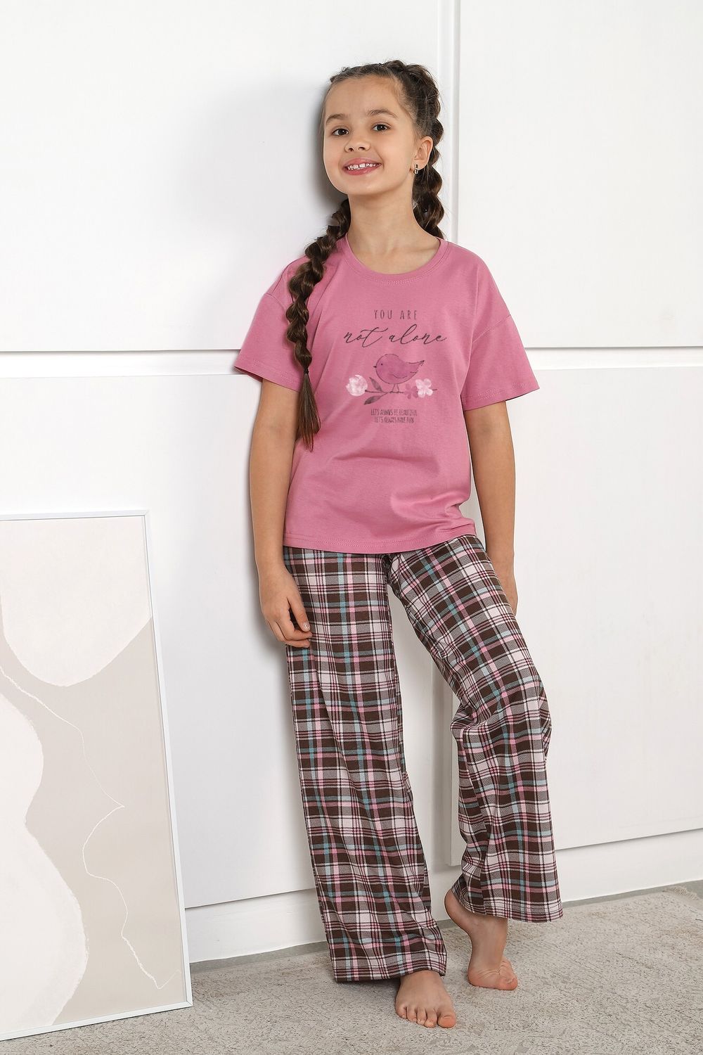 Костюм для девочки Кейт-2 Виотекс РОЗОВЫЙ