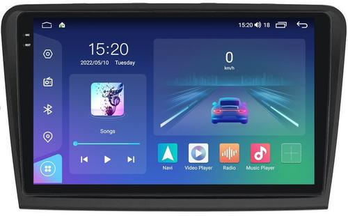 Магнитола для Skoda Superb 2008-2014 B6 - Parafar PF973U2K на Android 13, Быстрая, QLED+2K, CarPlay, 4G SIM-слот