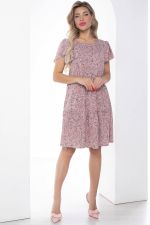 Платье "Ветер перемен" (пыльная роза) П9057 LT Collection