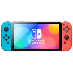 Игровая приставка Nintendo Switch OLED, 64Gb, Neon Red-Blue