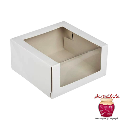 Упаковка для тортов с окном 225*225*110 мм