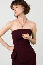 Топ-баска с разрезом