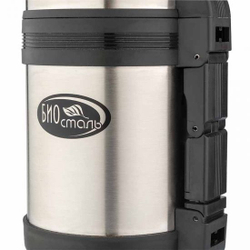 Термос универсальный (для еды и напитков) Biostal (1,2 литра), стальной