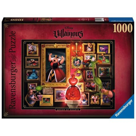 Пазл Disney Villainous Queen of Hearts 1000 деталей. 150267