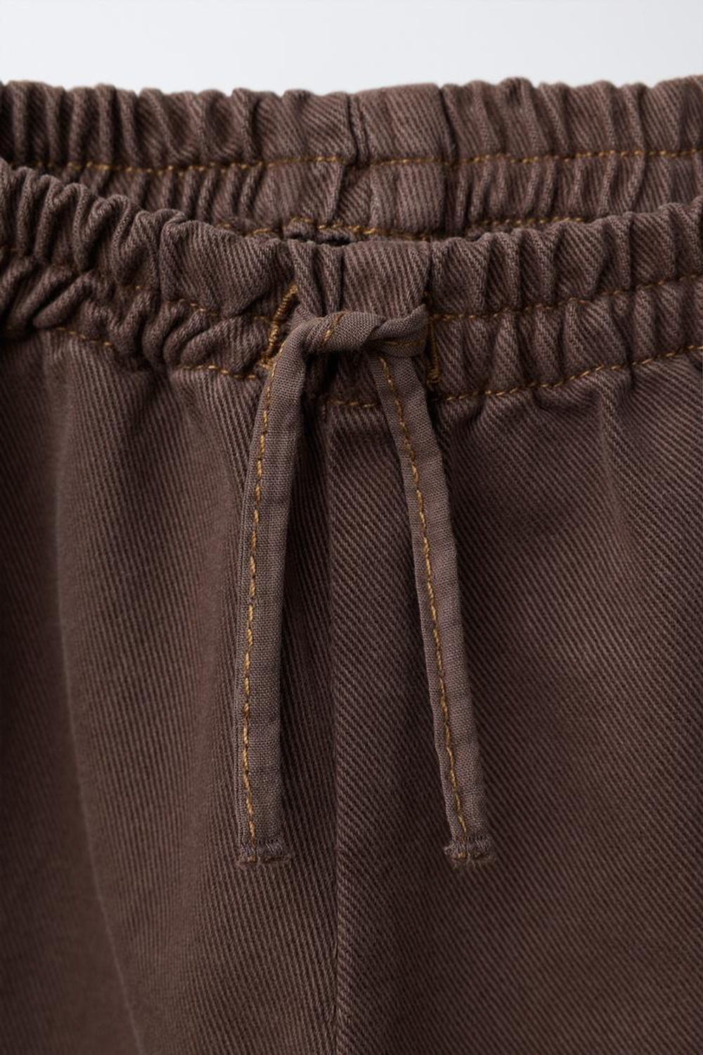 ZARA БРЮКИ-КЮЛОТЫ, КОРИЧНЕВЫЙ