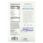 Dr. Mercola, Biothin, кетобатончик-снек, голубика в шоколаде и пекан, 12 батончиков по 40 г (1,41 унции)