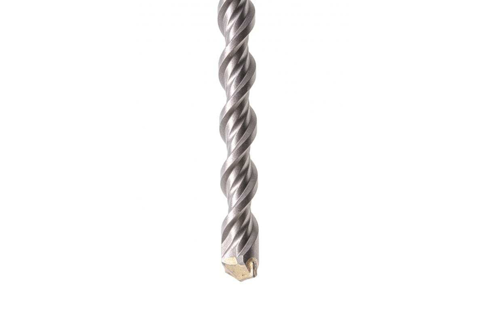 Бур по бетону, двойная спираль, Cobalt W-tip, 16x460 мм, SDS PLUS, серый