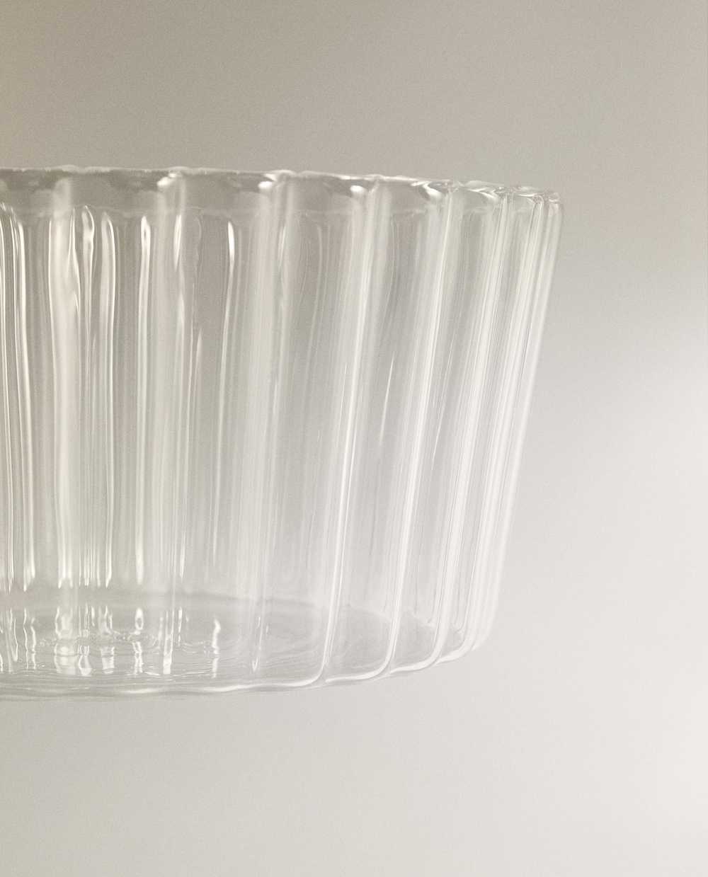 Zara Home салатник из боросиликатного стекла, цвет прозрачный, 21.5 см