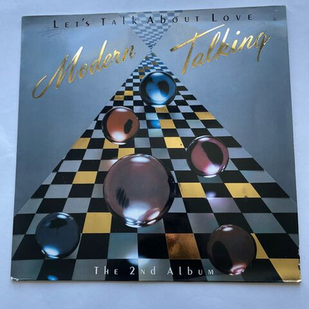 Винтажная виниловая пластинка LP Modern Talking Let's Talk About Love (The 2nd Album) (Германия 1985) Cheri Cheri Lady