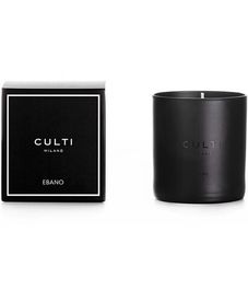 Ebano Black, ароматическая свеча Black Label collection, Culti Milano