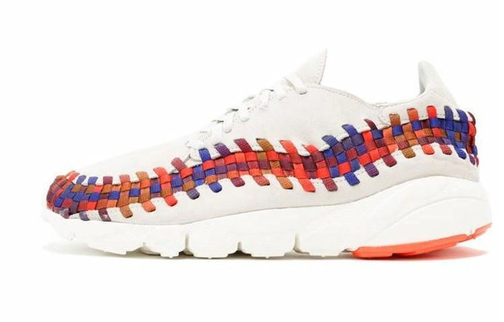 Кроссовки Nike Woven Light Bone Rainbow
