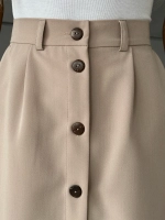 Юбка длинная на пуговицах