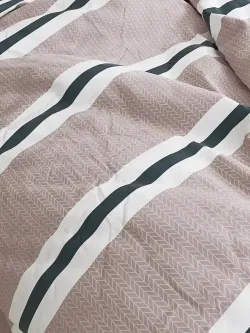 Постельное белье перкаль Сказка "Аляска (компаньон)" 2-спальное Наволочка 50х70 см 2 шт Простынь 240x215 см Пододеяльник 175x215 см