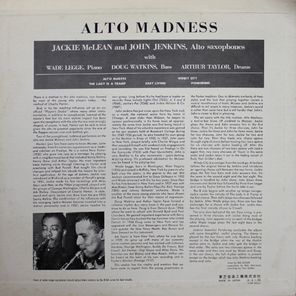 Jackie McClean, John Jenkins / Alto Madness (LP)