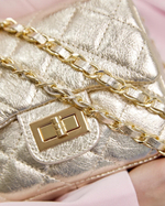 Сумка 743 01 золотой