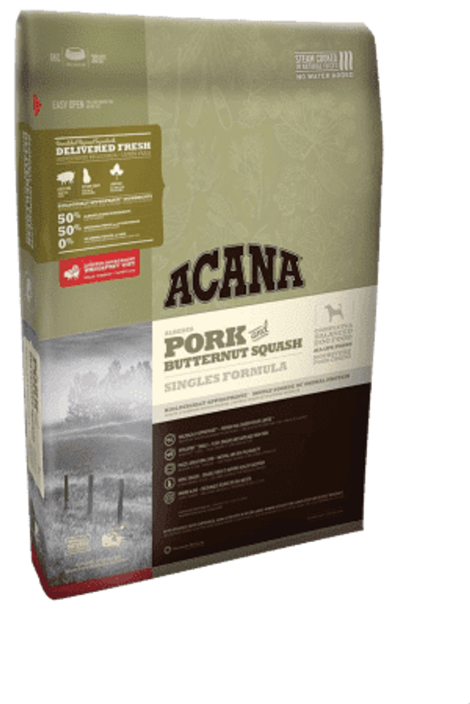 Корм ACANA ALBERTA PORK &amp; BUTTERNUT SQUASH свинина (из Альберты), тыква мускатная сух. 6кг