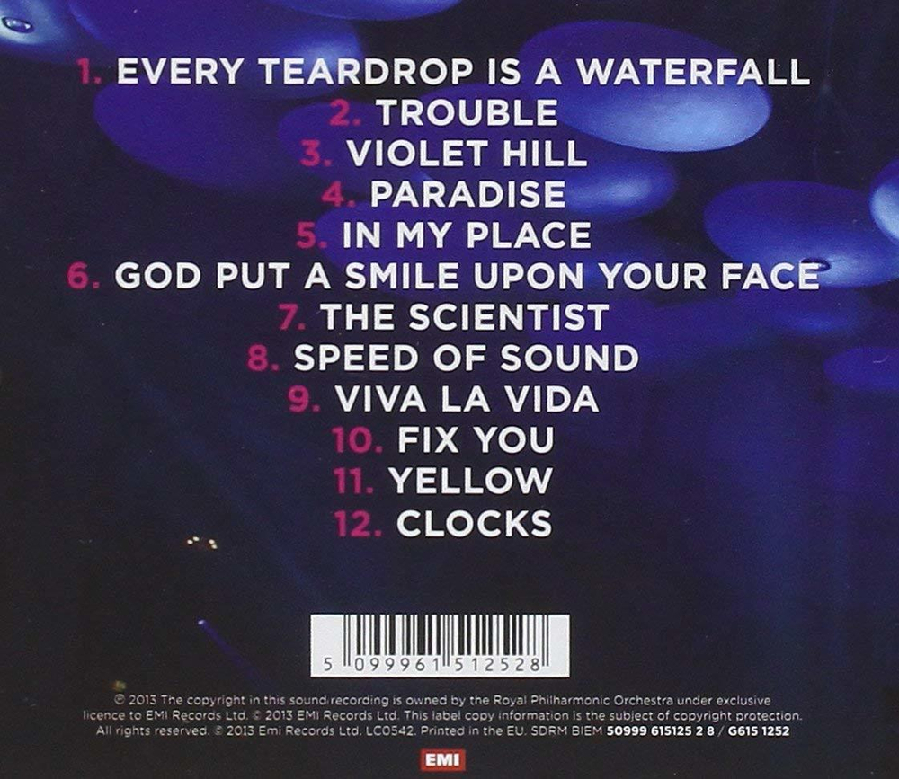 The Royal Philharmonic Orchestra / Symphonic Coldplay (CD)