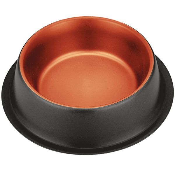 Миска металлическая интерьерная на силиконовой резинке Triol 