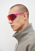 Спортивные очки 720armour Kamikaze Cylinder / Geisha Purple / Smoke Full Red Ti Lens