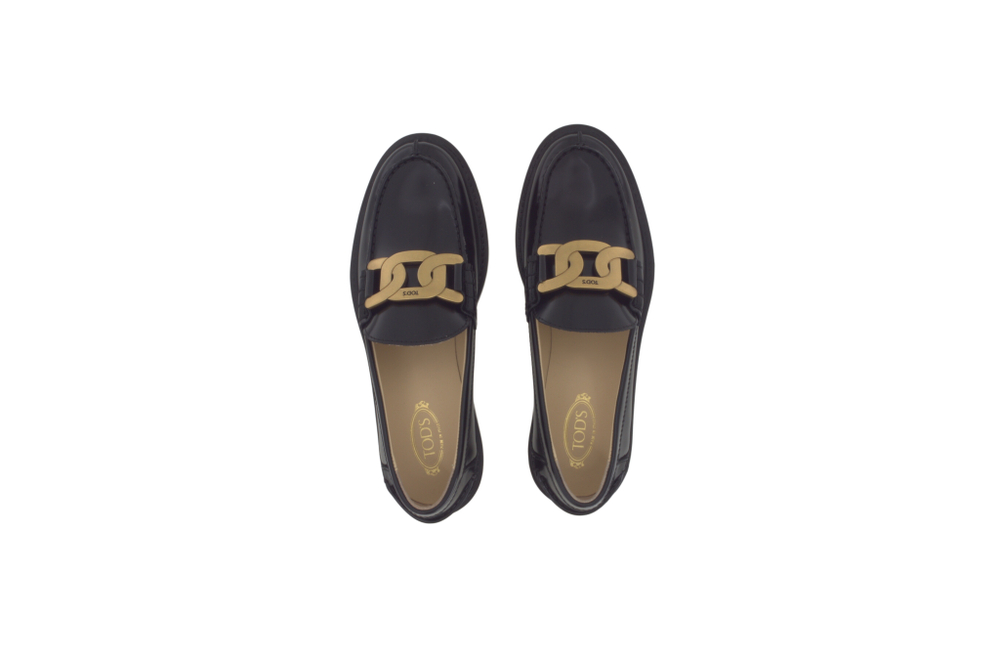 TOD"S chain-plaque loafers Women"s