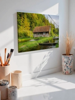 Картина на стену 40 X 50 Домик