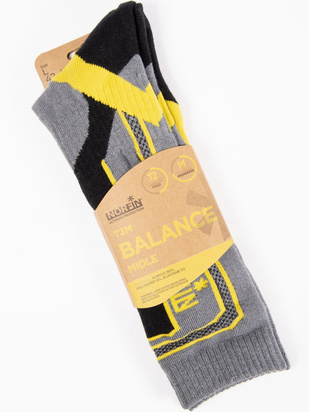 Термоноски Norfin T2M BALANCE WINTER HIKING CREW р.(45-47) XL