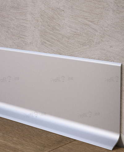 Плинтус пристеночный алюминиевый анодированный BA 400*11