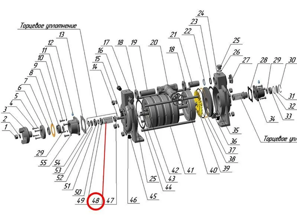 Пружина 1112.1306 мойки ЦКБ-1112