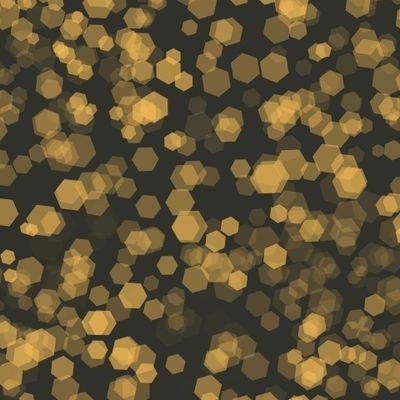 Геометрический орнамент желтое боке