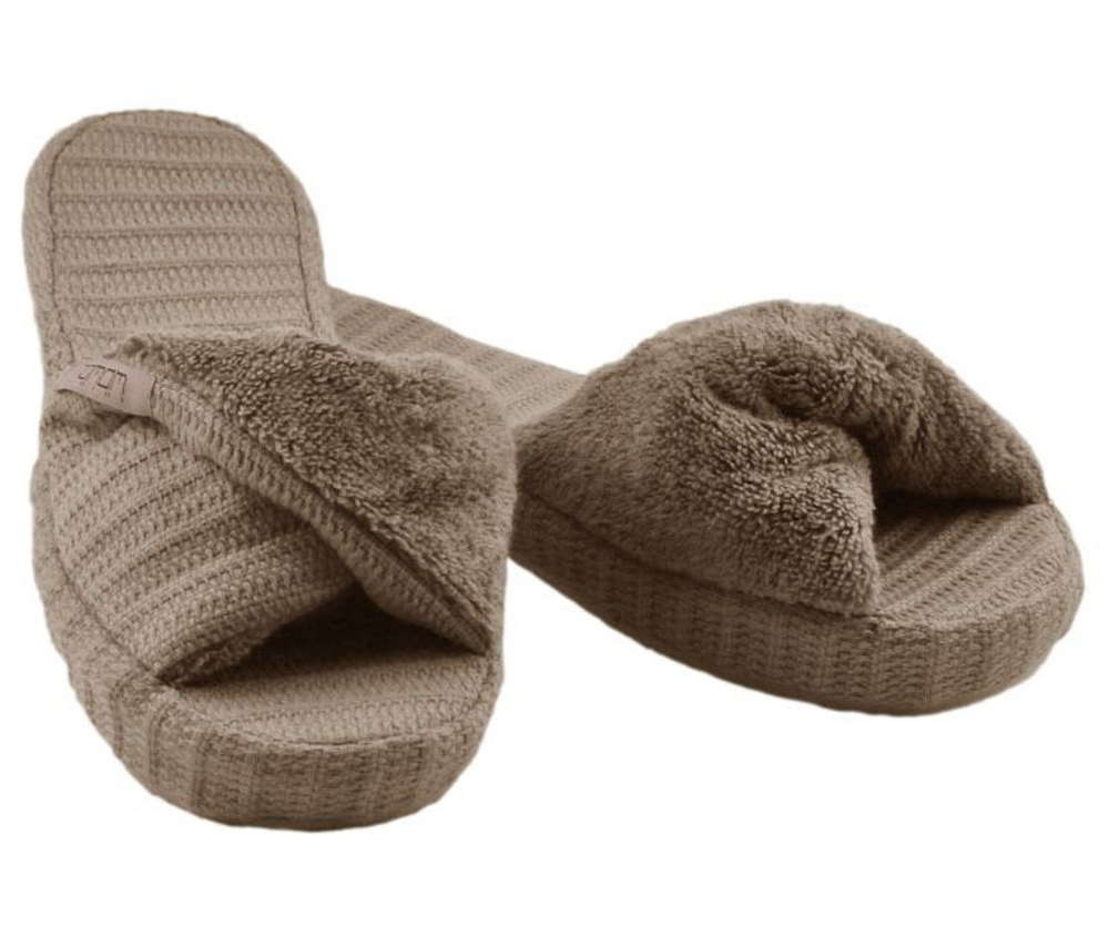 Домашние тапочки Hamam Fula дымчатые