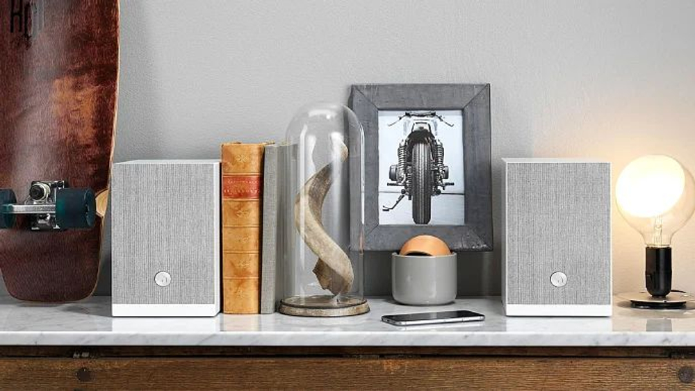 Колонки для телевизора AUDIO PRO A28 W White компактные, 5 предустановленных кнопок быстрого доступа