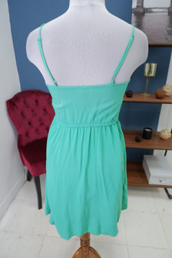 Платье H&M бирюзовое 36 размер