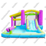 Детский батут для дачи "Водная пушка" 4*2,85*1,8 м