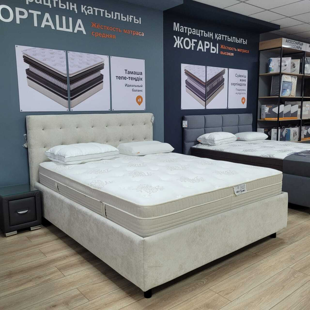 160-200 Кровать ComoVeda 8 Diva Маренго (325)