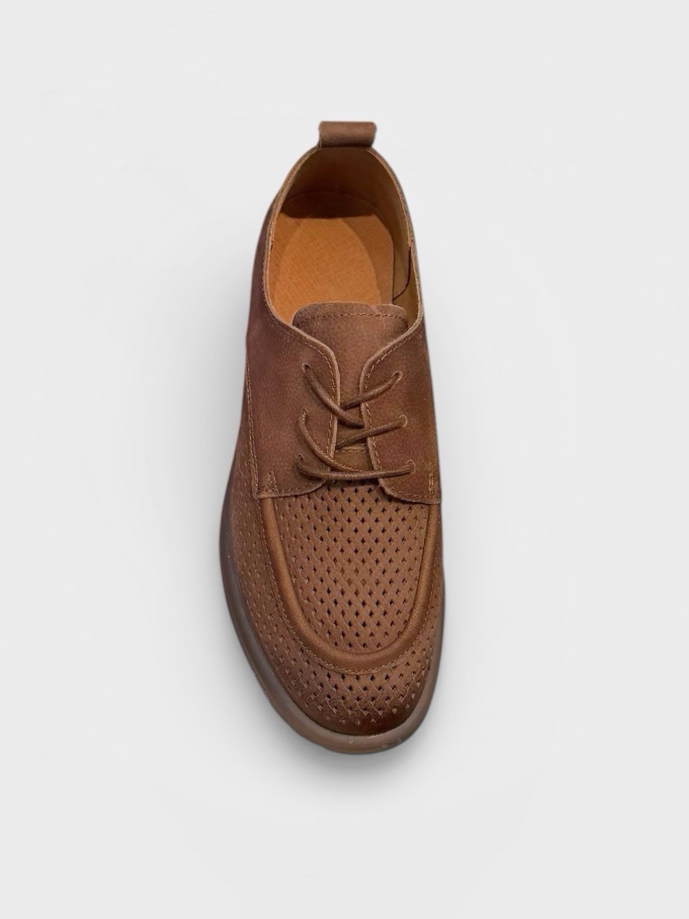 Лоферы на шнуровке