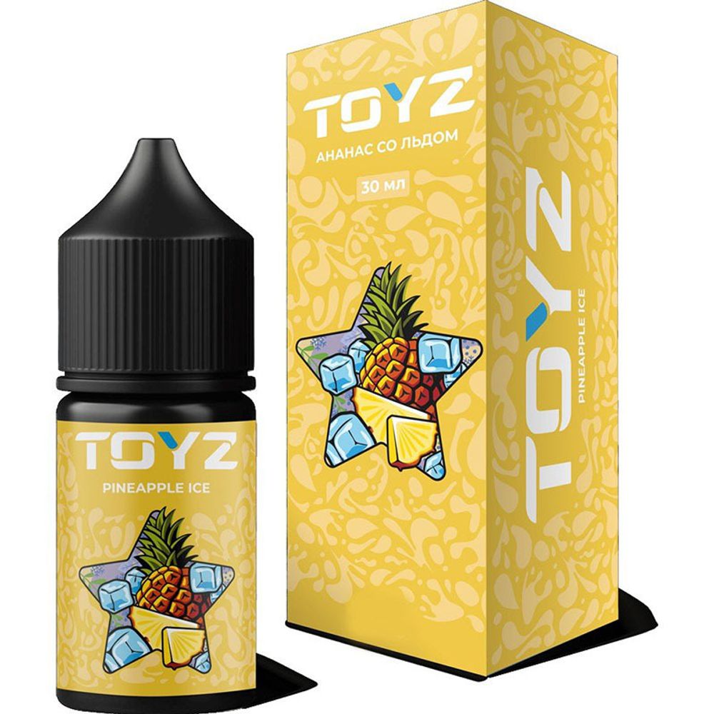 Жидкость Toyz - Pineapple Ice (Ананас со льдом) 30 мл, 20 мг/мл* Strong
