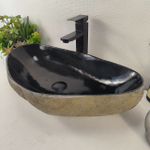 Раковина из речного камня RS-65454 62*33*15 0863