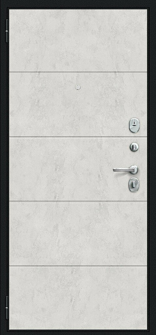 Граффити-1 Инсайд Букле черное/Look Art 205*86 левое