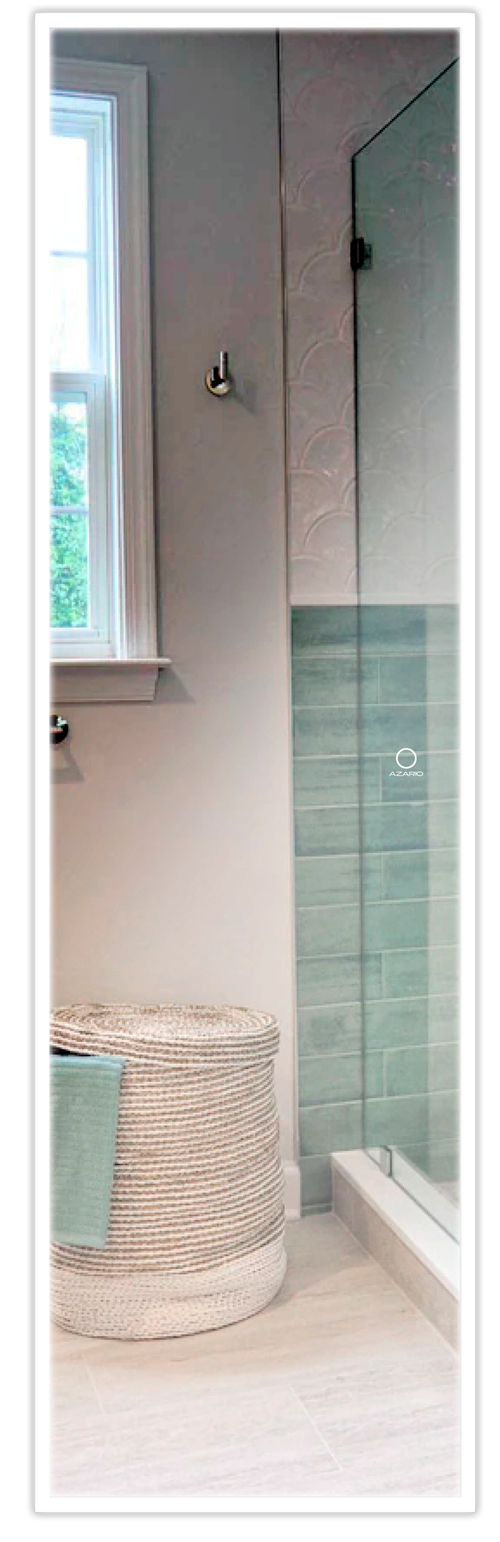 Зеркало Azario 45 см AZ-Z-110CS с подсветкой