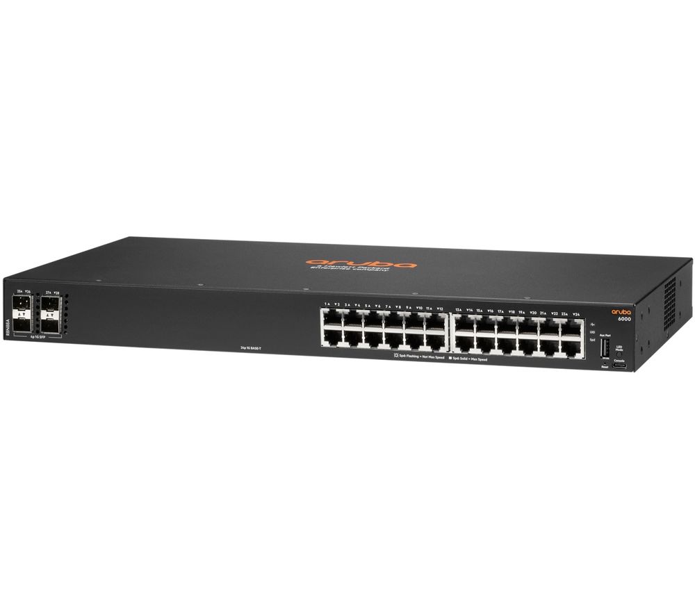 Коммутатор HP Aruba 6000 24G+ 4SFP+ Swch (R8N88A#ABB)