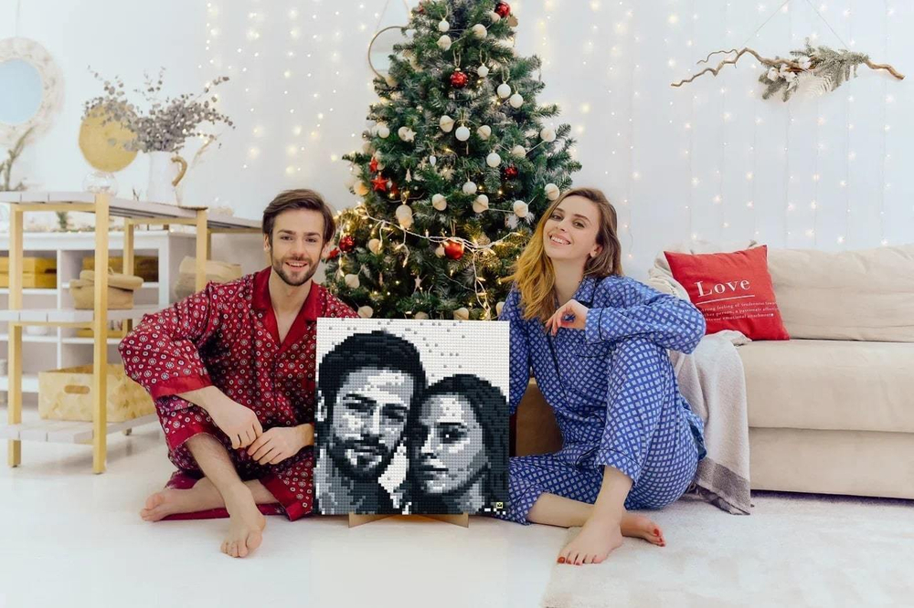 фото-конструктор MOZABRICK - Пксель-арт, собери свою картину по фото и вешай на стену!