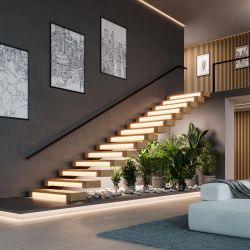 INTELLIGENT ARLIGHT Контроллер лестничный SMART-SPI-302-62-SH-SUF (12-24V, Stair) (IARL, IP20 Пластик, 5 лет) 046486