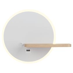 Светильник настенный Rivoli Anastasia 6154-401 светодиодный LED 22 Вт 4000 К с выключателем | Rivoli