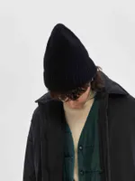 Шапка FOS Бини Вязаная черная