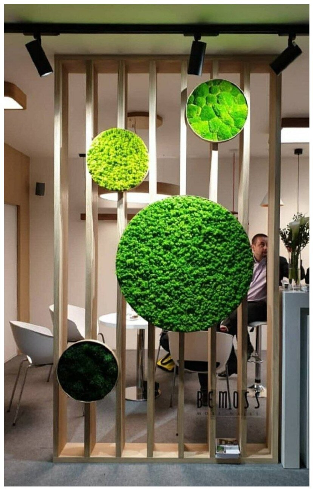 Дизайнерская перегородка из Ясеня 40х200мм