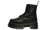 Audrick Wmns Dr.Martens Leather Platform Ankle Boot "Black"