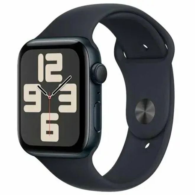 Смарт-часы Apple Watch SE 2024 GPS 44mm Midnight Aluminium Case with Midnight Sport Band M/L