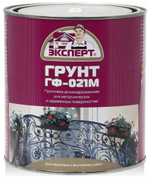 ГРУНТ ЭКСПЕРТ ГФ-021М СЕРЫЙ Ж/Б 2,7КГ