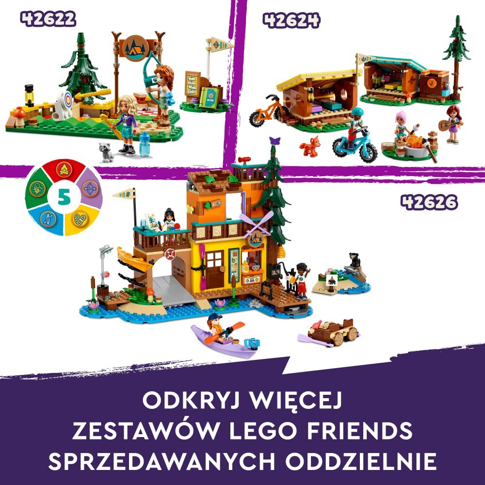 LEGO Friends - Домик на дереве в кемпинге 42631 / артикул   42631  / GTIN 5702017588827